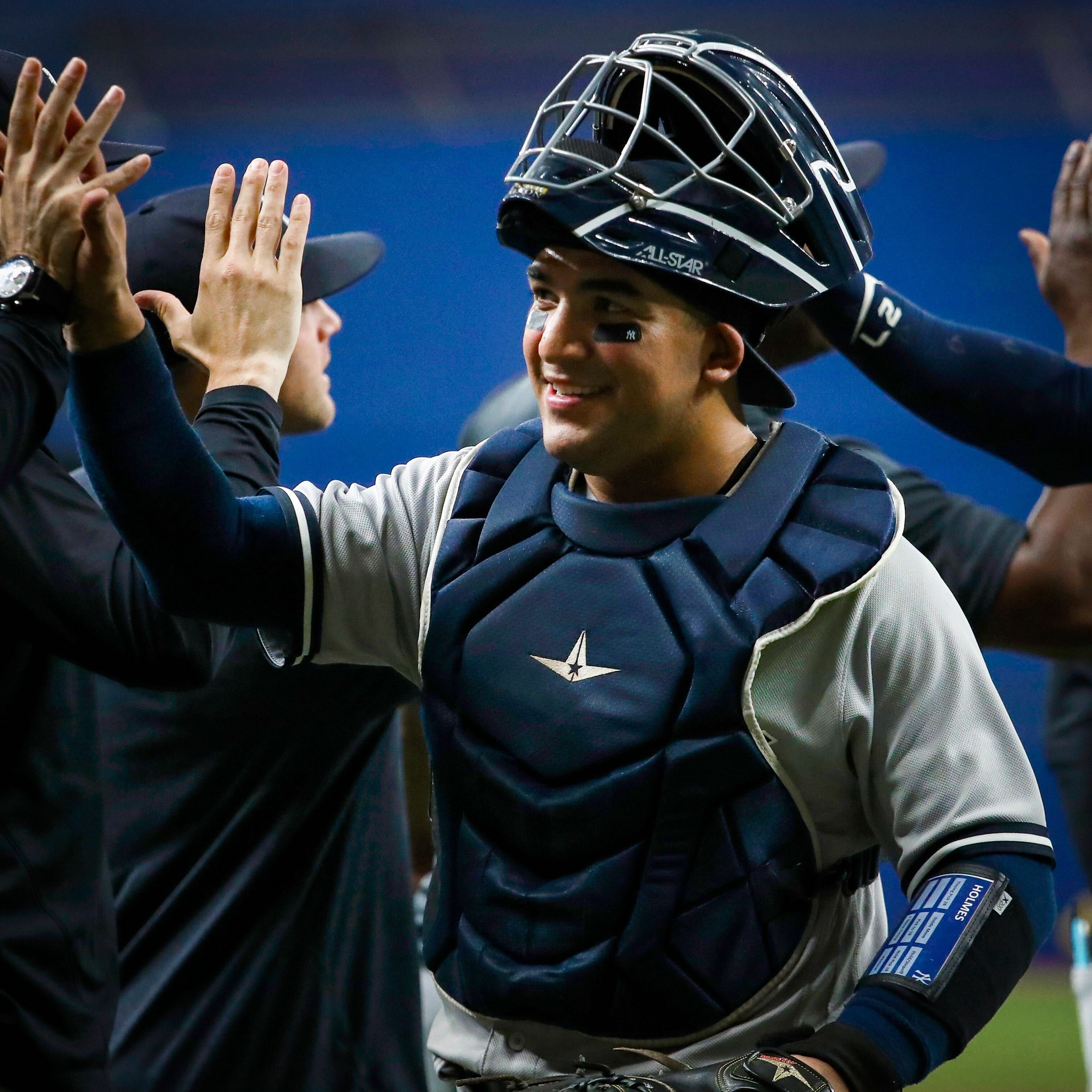 New York Yankees on X: Zoom in on Jose's helmet. Then proceed