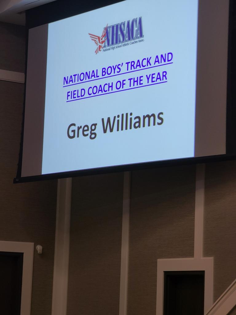 Thank you Coach Kremer and Athletes. Couldn't have done it without you!