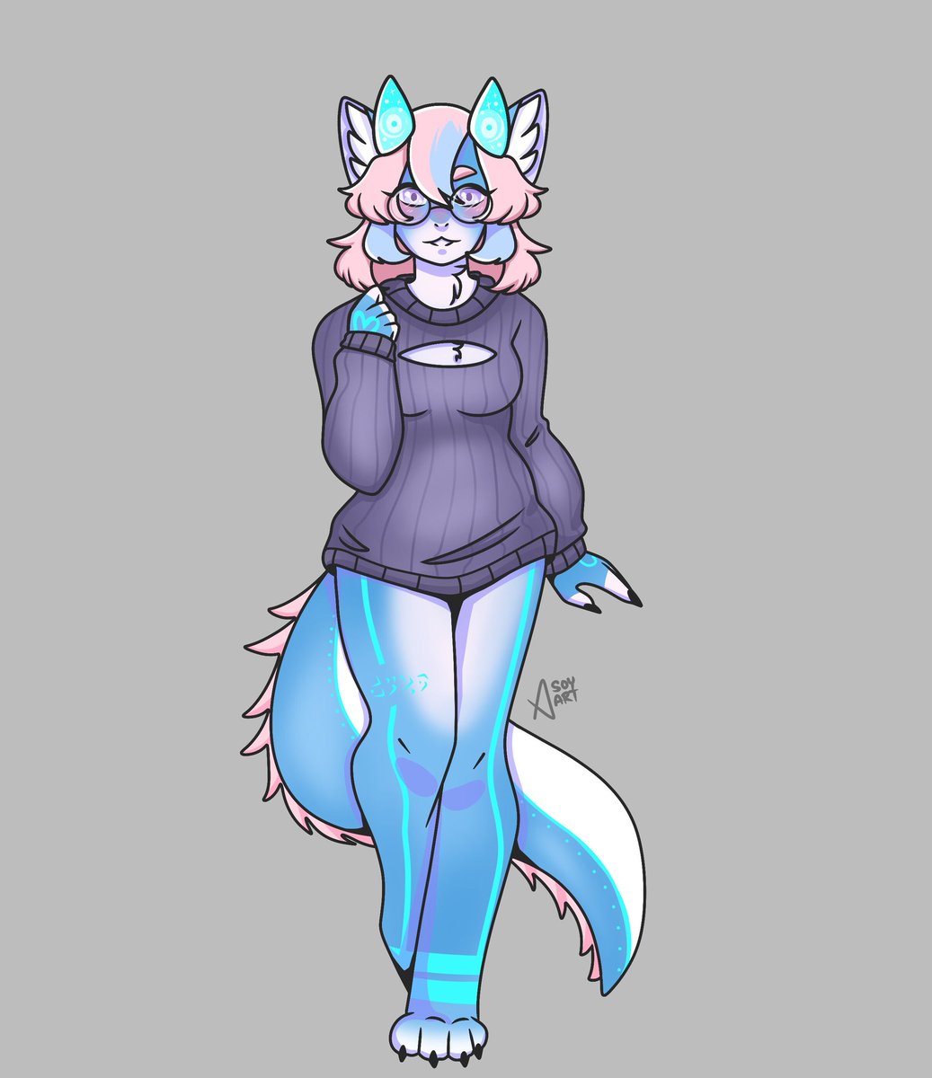JaneCuddle's tweet photo. @Nicoreda Hi hi, congratulations on the 5000, and this is my throw in of my oc Jane the Cuddle Dragon https://t.co/NvQNFvKBDb