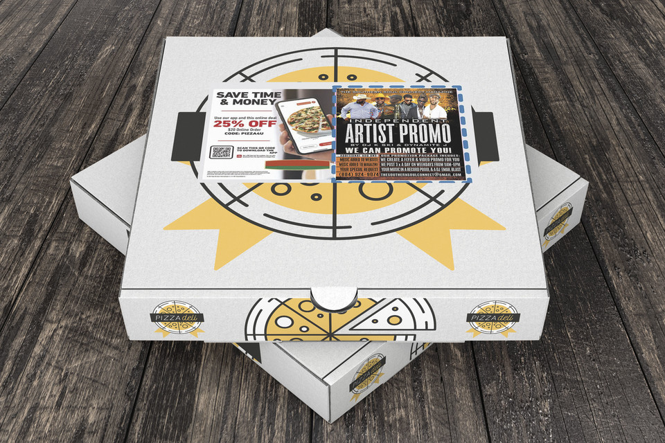 dynamitejay804's tweet photo. Just imagine your advertisement on 10,000 flyers, which will be on top of pizza box tops, in a city near you.  Log onto https://t.co/17ReXOGfbD or https://t.co/ogXZ03IHb6. #music #marketing #promotions #southernsoul #hiphop #independentartist #kmp #djkski #804live https://t.co/OvzmohfQwb