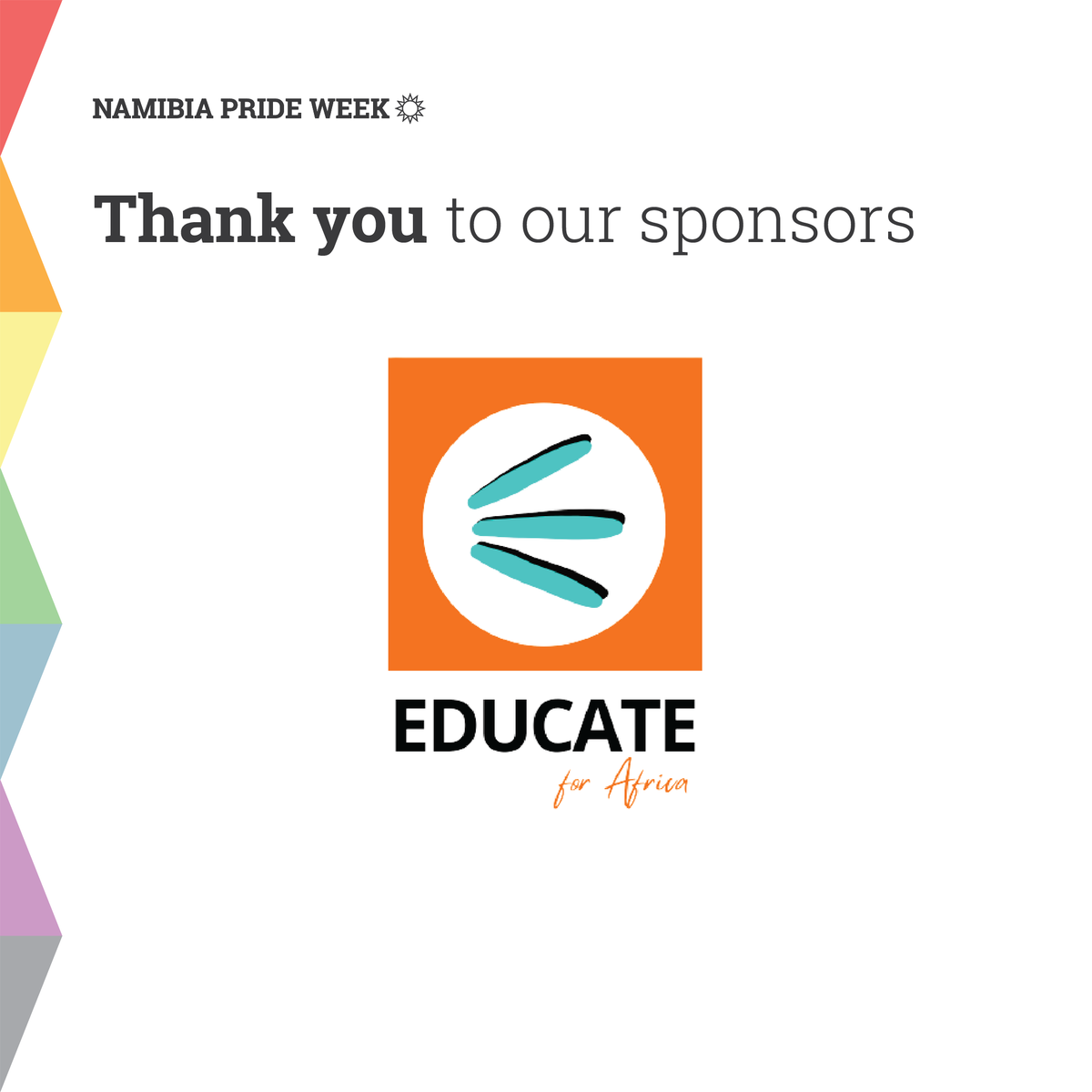 namprideweek's tweet photo. PRIDE Pop-Up Music Concert &amp; Expo ❤️🧡💛💚💙💜💖

📅 Saturday 25 June
⏰ 12h00 – Late
📍 Lemon Tree Restaurant
🎟 N$50

#NamibiaPrideWeek #International #PrideMonth #LGBTQIA #Community #Events #Windhoek #Namibia https://t.co/VNHJ508z4W