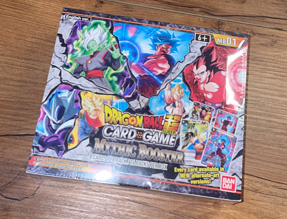 lionsden_card's tweet photo. What do you guys think? Real curious to see what’s inside! A little out of our element since it isn’t sports cards.
Should I sell the box or rip?
#DragonBall #DragonBallZ #MythicBooster
@MDRANSOM1 @sports_sell @JakeMc945 https://t.co/v8Ay5RzLnZ