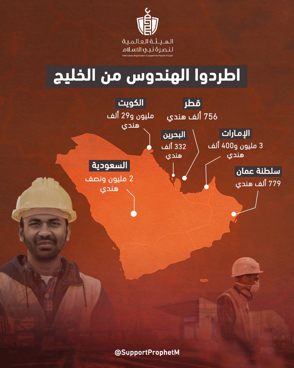 SupportProphetM's tweet photo. عدد المسلمين في العالم 2 مليار، لو اتحدوا ضد #الهند وقاطعوها، وأنكروا ما تقوم به من إساءة لرسولنا ﷺ، واضطهاد لإخواننا المسلمين، لخافت وارتعبت

ولكننا غثاء كغثاء السيل، أشغلتنا الدنيا عن ديننا وإخواننا !
اللهم أعز دينك، 
@jhelles 
#اطردوا_الهندوس_من_الخليج 
#حاكموا_مودي_وحزبه https://t.co/BIeOHdM8tZ