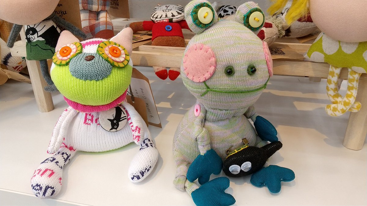 oomorigasou's tweet photo. #zunzunpooh #riitan34【空想ぬいぐるみアート】さんの新しい仲間たちが #作家箱 にやって来ました🐱
盛りだくさんな仲間たちが、店内を賑わせてくれてます。 https://t.co/U29hNjKfxo