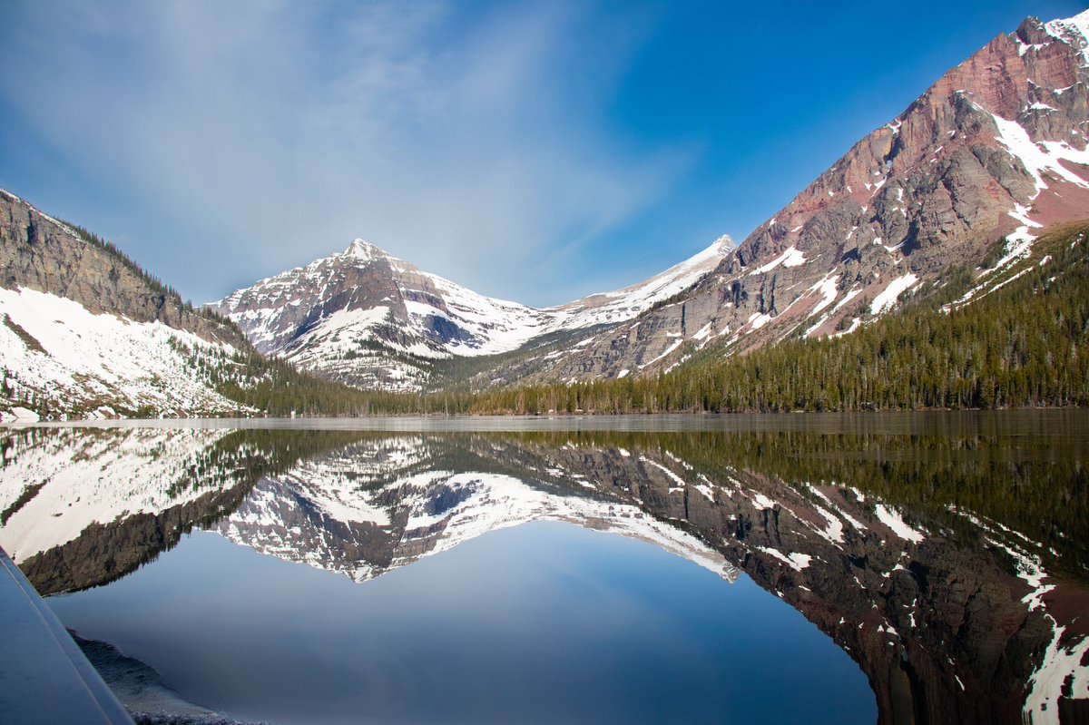 HlvPhotography's tweet photo. Two Medicine Lake, Glacier National Park, MT 🏔 https://t.co/VmFwVfOjpI