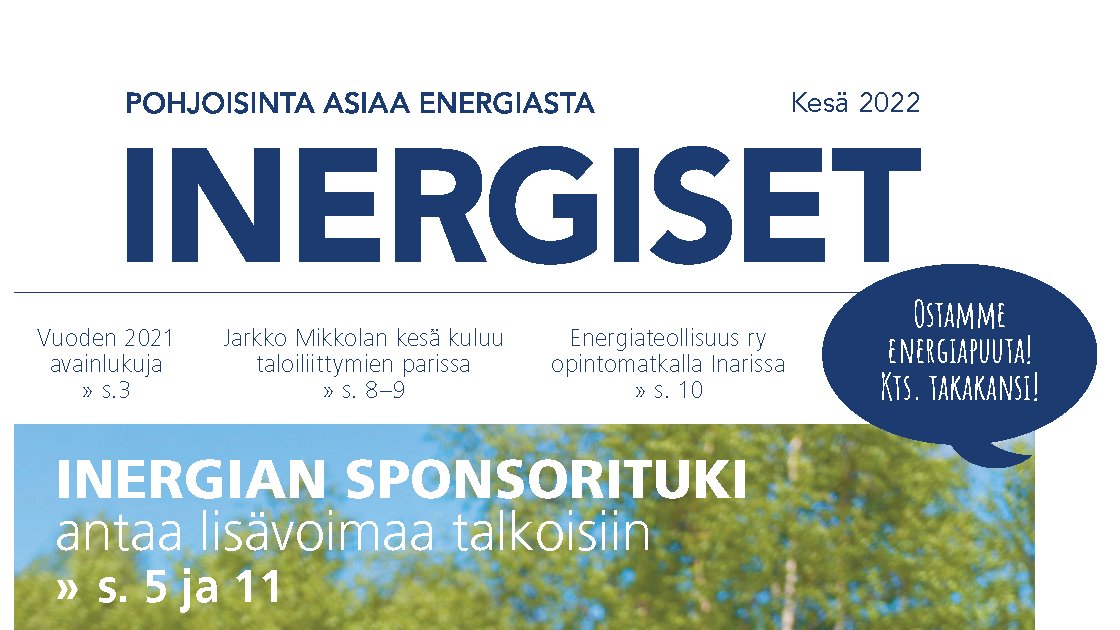 Mitä Inergian sponsorituella saadaan aikaan? Saanko luvan? Mitä on toimitusvarmuuden takana? 
Näihin ja muihin ajankohtaisiin kysymyksiin vastaa uusi Inergiset -lehti 👇
inergia.fi/3d-flip-book/i…