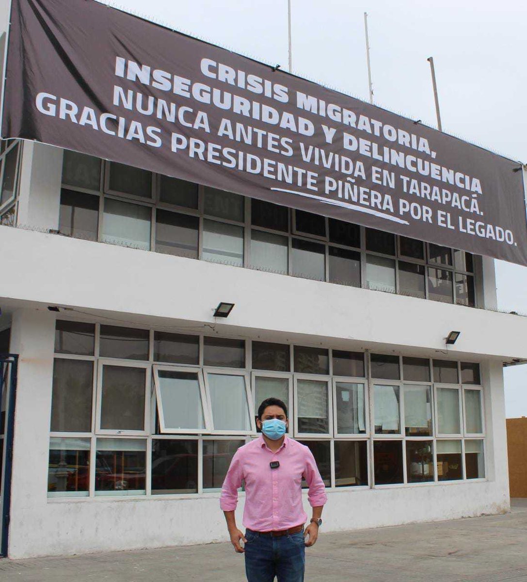 MarioBronxIqq's tweet photo. Hace 100 días en #iquique el se Gobernador agradecía a Piñera por el legado. Que has hecho por la.seguirdad ciudadana? https://t.co/tRdWKvoY6M