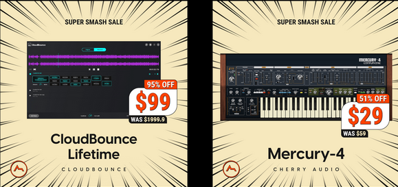 SampleSReview's tweet photo. SUPER SMASH SALE -ADSR
Here 🔥👉https://t.co/6Ksz2yVLk2
Lifetime Cloudbounce Mastering is Back!
#musicproduction #musicproducer #cloudbounce #mastering #musicproducers #Deals #dealsandoffers #adsr #Sales https://t.co/bOua7syyw9