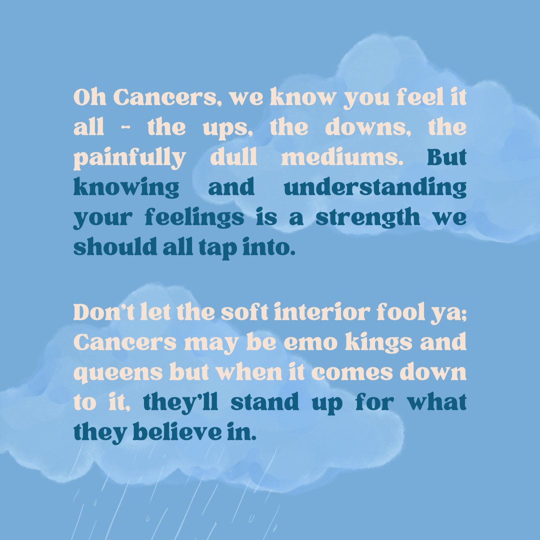 MediaYuzu's tweet photo. Cancer Season is here beautiful crybabies ♋️

Ready or not, the feels are coming 🥲😭🤣

#YuzuMedia #CancerSzn #Astrology https://t.co/vLmY8bPgS9
