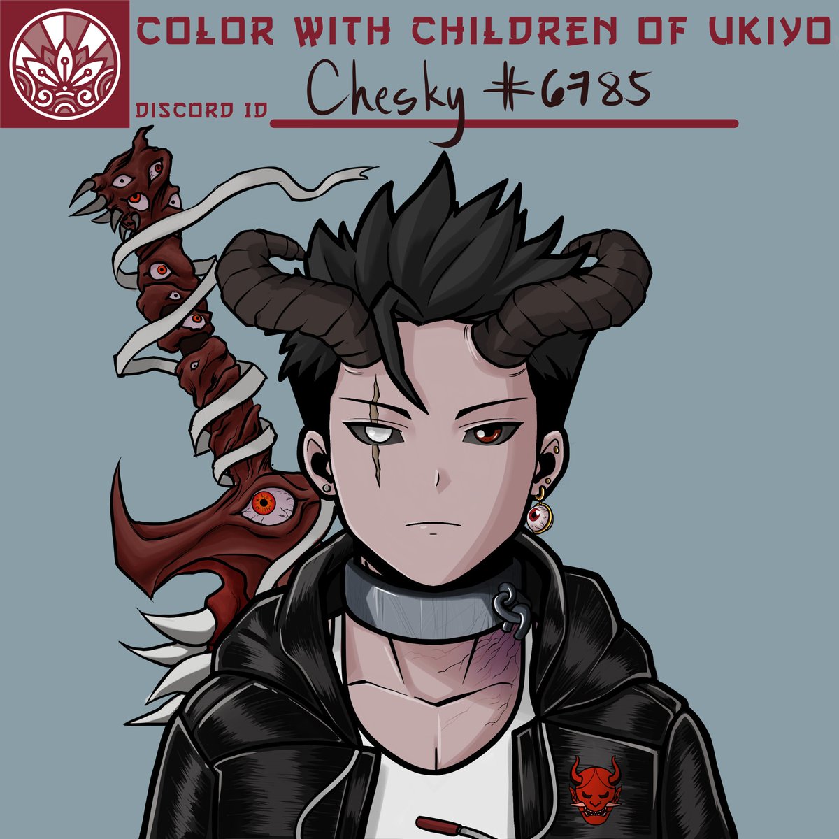notchesky's tweet photo. @childrenofukiyo Yokai VΓ© πΉ #FromTheShadows #ColorCoU #childrenofukiyo https://t.co/J181GW17nb