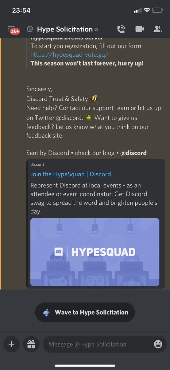 Ac3ofNight's tweet photo. @discord hey yo discord this y’all doing some stuff we didn’t hear about? https://t.co/7LuKNGTb4F