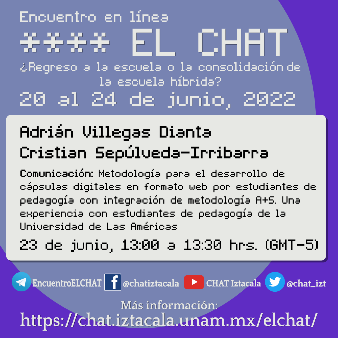 CHAT Iztacala tweet media