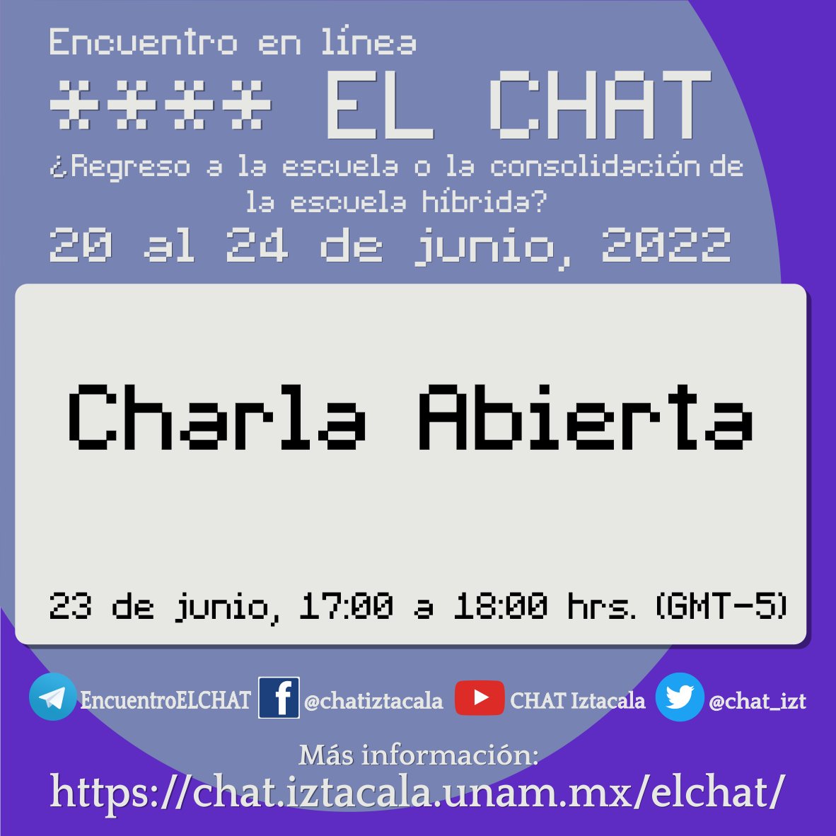 CHAT Iztacala tweet media