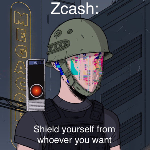 zemelord's tweet photo. Turning my Cypherpunk Zero NFTs into memes since 2022… I love Zcash $ZEC #ShieldYourself https://t.co/A57Fp4Hnkr