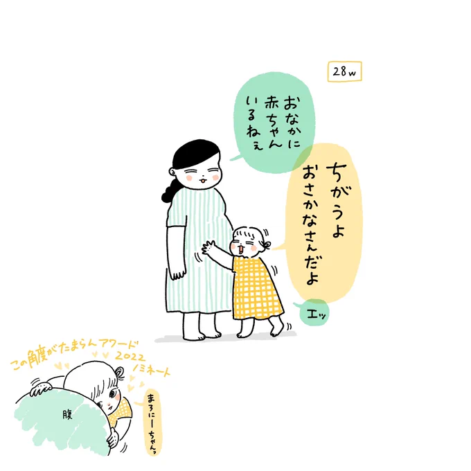 羊水の中で泳いでいる....ッテコト!?🐠 