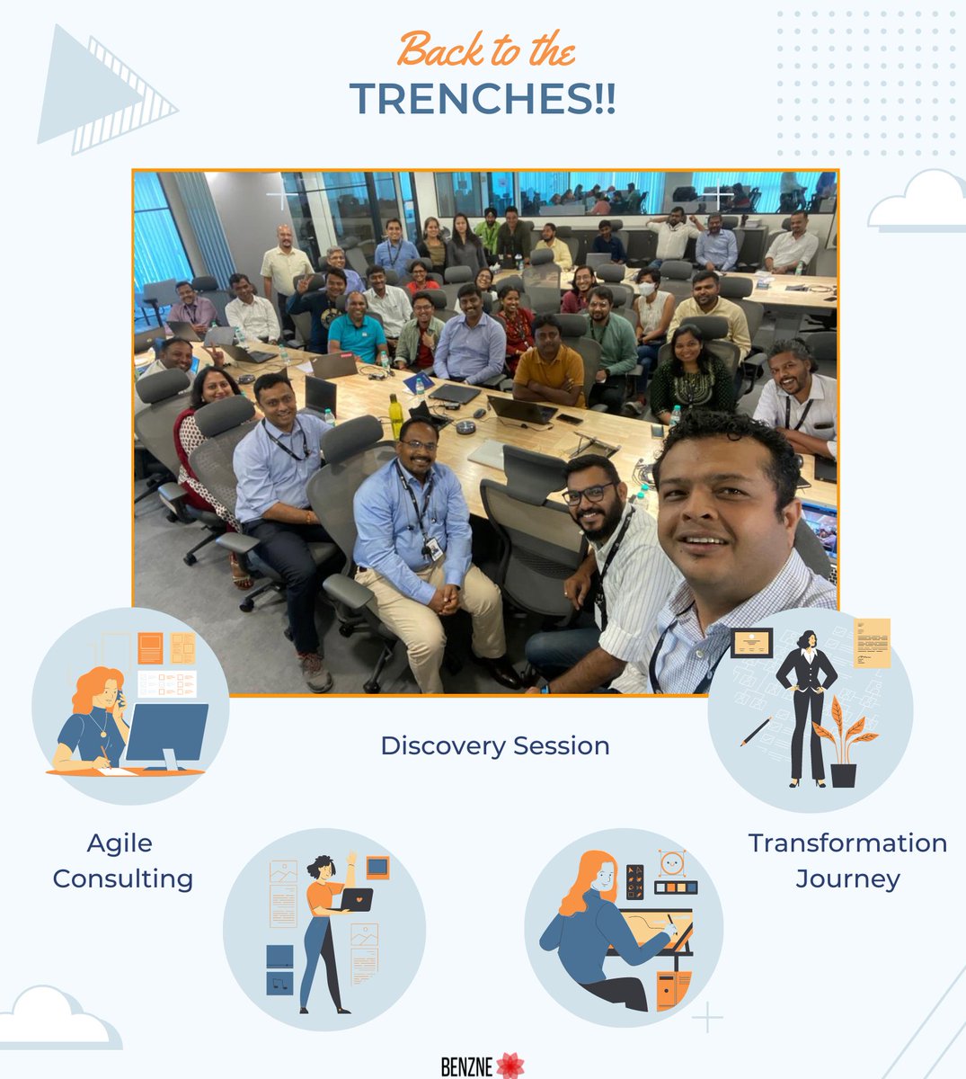 BenzneAgile's tweet image. #AgileTransformation #AgileConsulting #Benzne 🙂