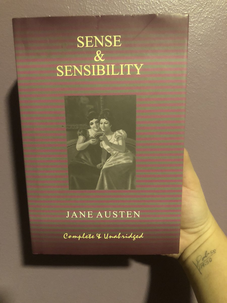 riddledelidayph's tweet photo. ❗️WTS | LFB❗️
Sense and Sensibility by Jane Austen
-280php
-mop: gcash
-mod: gogoexpress, flashexpress

#books #senseandsensibility #janeausten #romance https://t.co/OXwmzAJofw