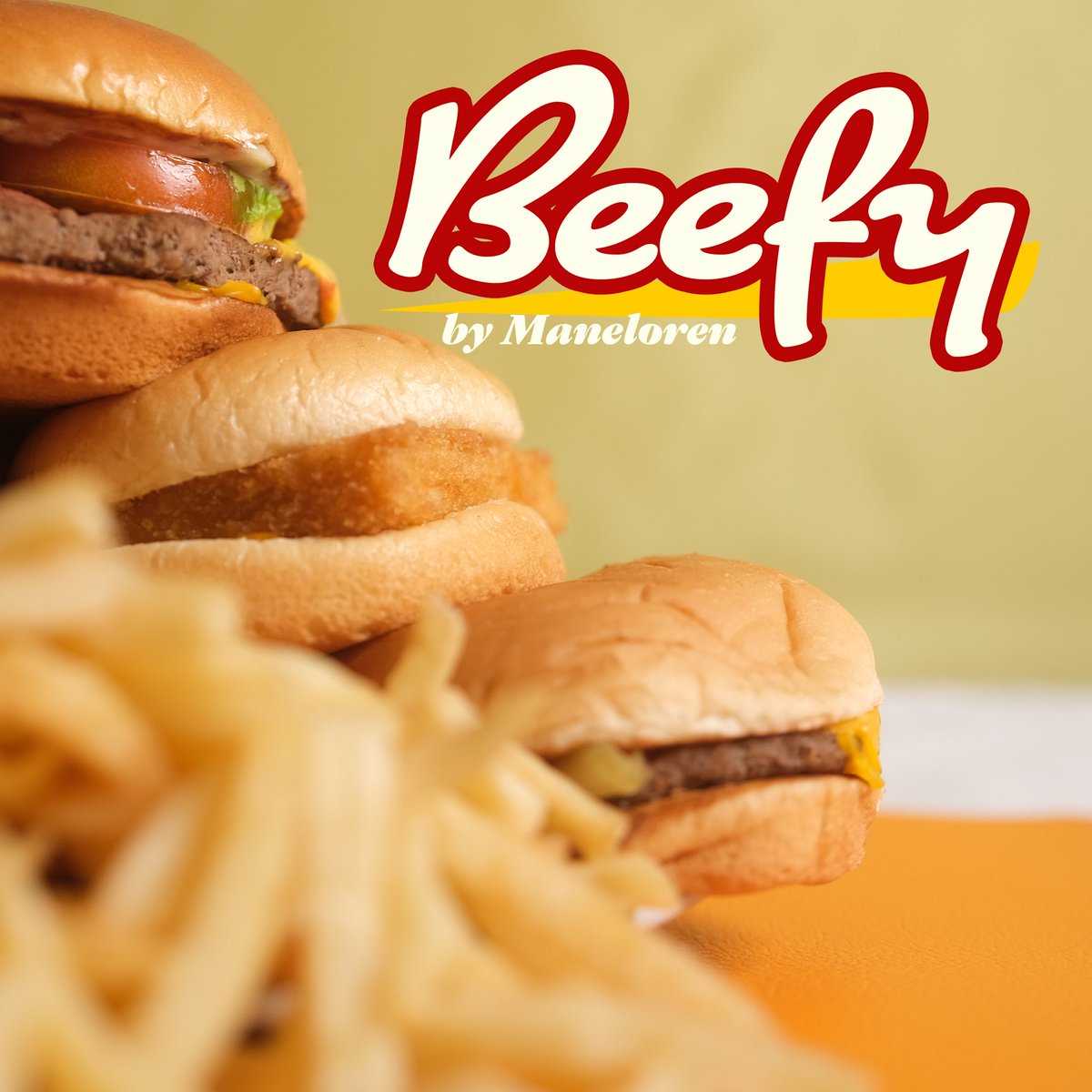 Narrated from the perspective of a frustrated individual, ‘Beefy’ is about one being tired of enduring others dismissing their self-destructive tendencies 🍔🍟 

Pre-save the latest single from Maneloren, out at midnight: orcd.co/maneloren-beefy