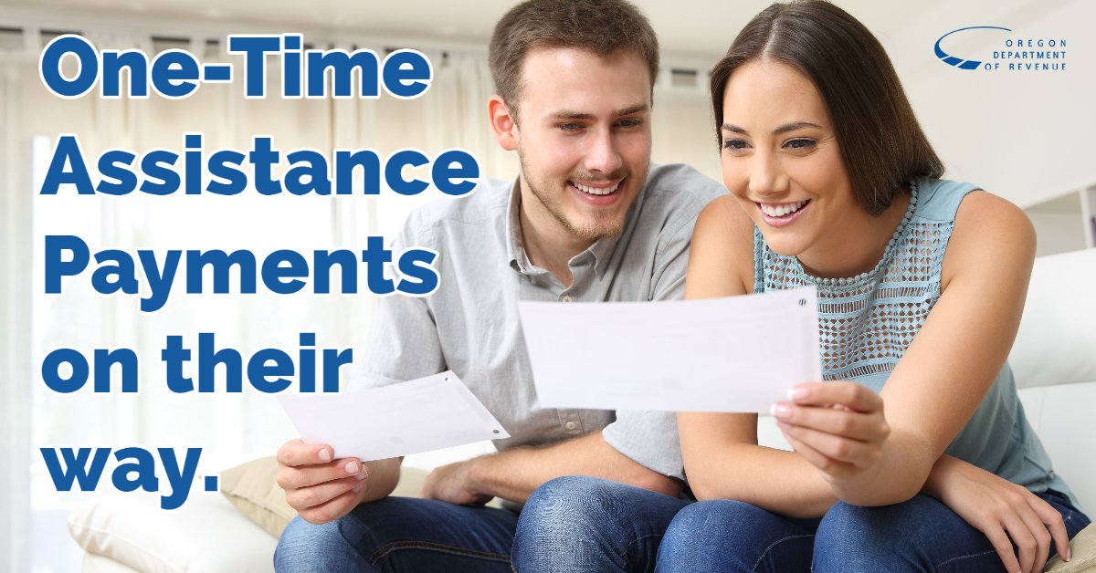 As directed by the Legislature in HB4157, @ORRevenue
will begin distributing One-Time Assistance Payments of $600 to more than 236,000 qualifying households later this week. Payments will be received by direct deposit or by check by July 1. See more at go.usa.gov/xJwNU.