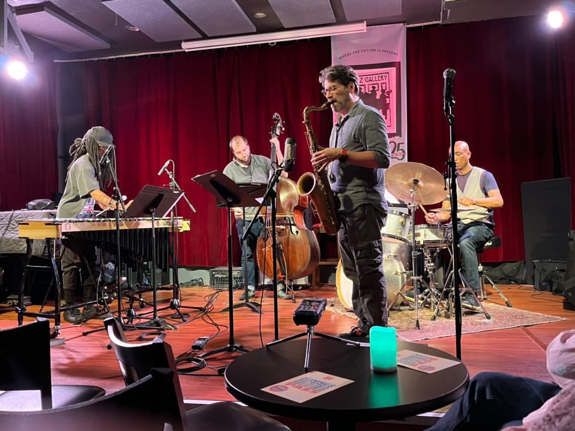 Ohad Talmor “Back to the Land”
With @iplayvibes #christordini #ericmcpherson
During our last concert May 2022 <a href="/TheJazzGallery/">The Jazz Gallery</a>