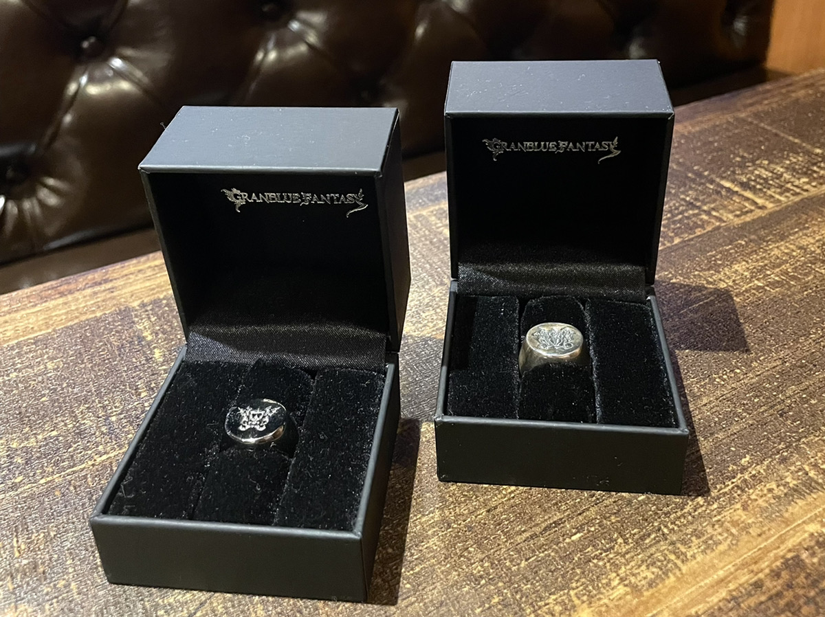 G∮173 アクセサリー グランブルーファンタジー シールリング 白竜騎士団 未開封品 検：リング 指輪 材質：シルバー G∮173 アクセサリー グランブルーファンタジー シールリング 白竜騎士