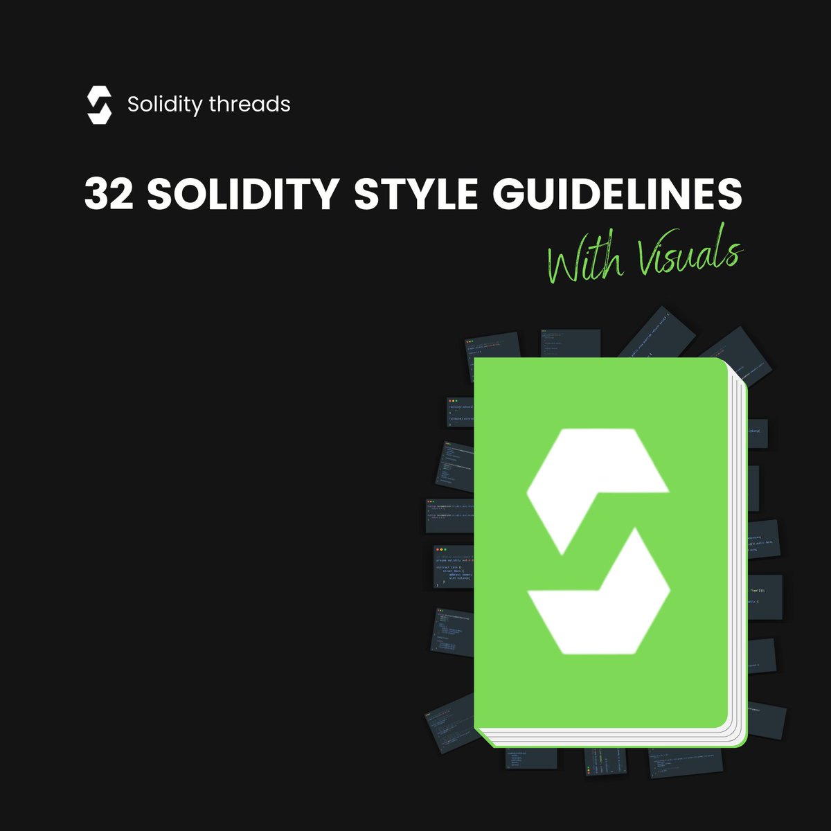FrancescoCiull4's tweet image. 32 Solidity Style guide guidelines.
A thread (with visuals) ↓