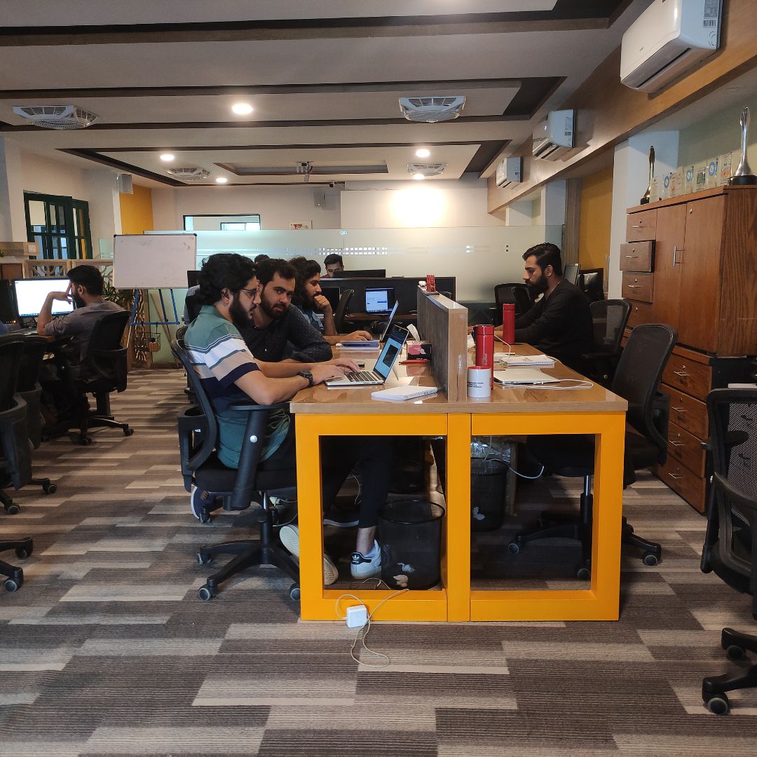 WorkpadC's tweet photo. Welcoming team @Red_Buffer as members of Workpad!

#coworking #freelancers #workpad #twincities #coworkingspace #bestplace #library #office #islamabad https://t.co/Ye58cfeMWq