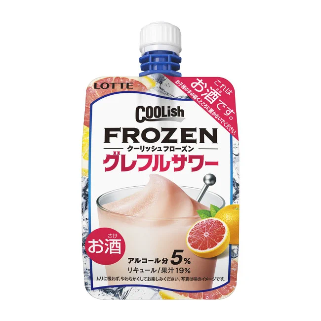 クーリッシュがお酒に！？クーリッシュフローズンサワー。
