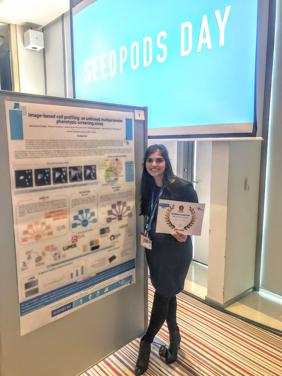 Happy to share that they liked my flash talk enough to give me a prize at the #SeedpodsDay! Life pro tip, wear a baby bump as a good luck charm!