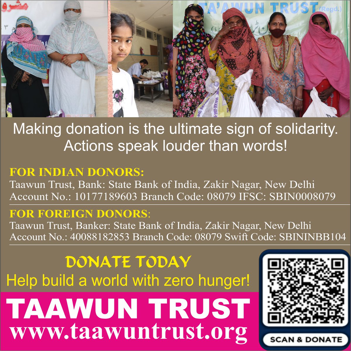TaawunT's tweet photo. Deeds of giving are the very foundations of the world. So please join us for the Spirit of Giving! Please donate at: https://t.co/yKQh5V7IL9
OR https://t.co/U2cbRt0Tc1
#allianceofbaptists #awenpublications #NIREC #event #PaxChristi #AMuslimFund #communitybuilding #proudsponsor https://t.co/jhq6Cxnkkz