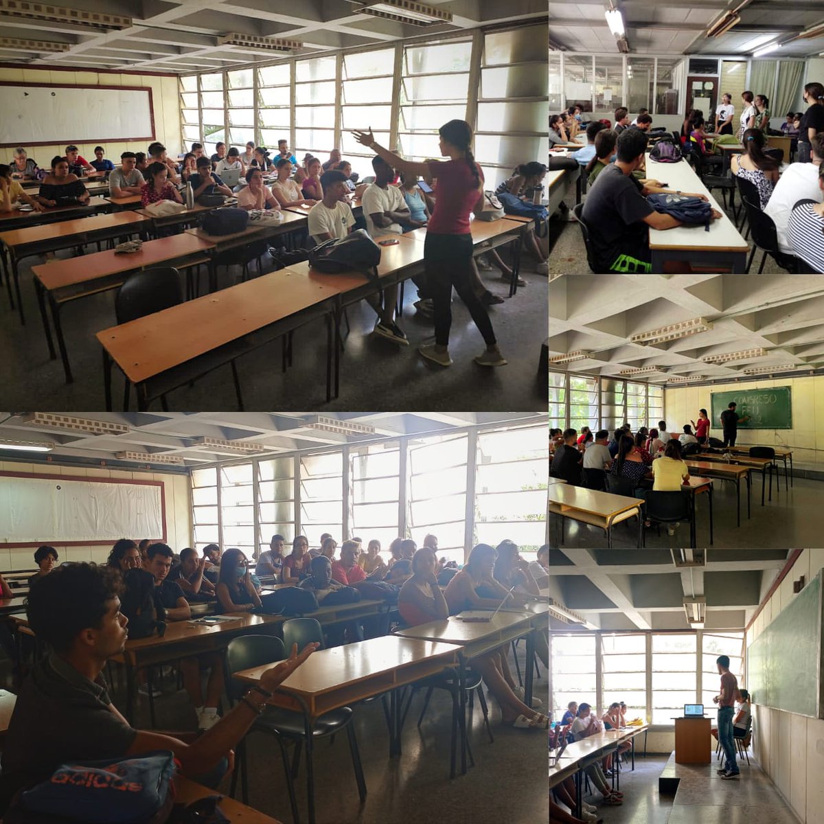 En nuestras brigadas se discutieron los problemas que involucran a los estudiantes 👩🏻‍🔬👨🏾‍🔬 de <a href="/quimicacujae/">Facultad de Ingeniería Química</a> y se debatió sobre algunas de las que pueden ser proyecciones de la FEU para el trabajo futuro. 

#RevolucionandoLaFEU <a href="/AndresCarvaE/">Andres Carvajal</a> <a href="/MariamYilian/">Mych</a> <a href="/achkienasi/">Anabel Achkienasi Fernández</a> <a href="/gabina_lazo/">Gabriela Lazo</a>