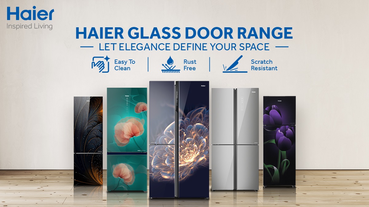 IndiaHaier's tweet image. Ensure fresh and healthy lifestyle with Haier&apos;s top-notch technology. Choose the best from Haier&apos;s special range of #GlassDoorRefrigerators and bring the complementing aesthetics of your home to life!

#HaierRefrigerators #Refrigerator #RustFree #ScratchResistant #HaierIndia
