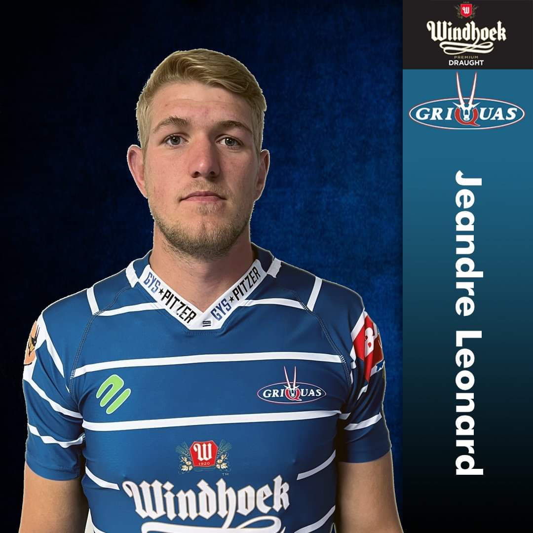 GriquasRugby's tweet photo. 🎂 Happy Birthday Jeandre Leonard !

#windhoekdraughtgriquas #playerbirthdays https://t.co/VugO8EJ5NE