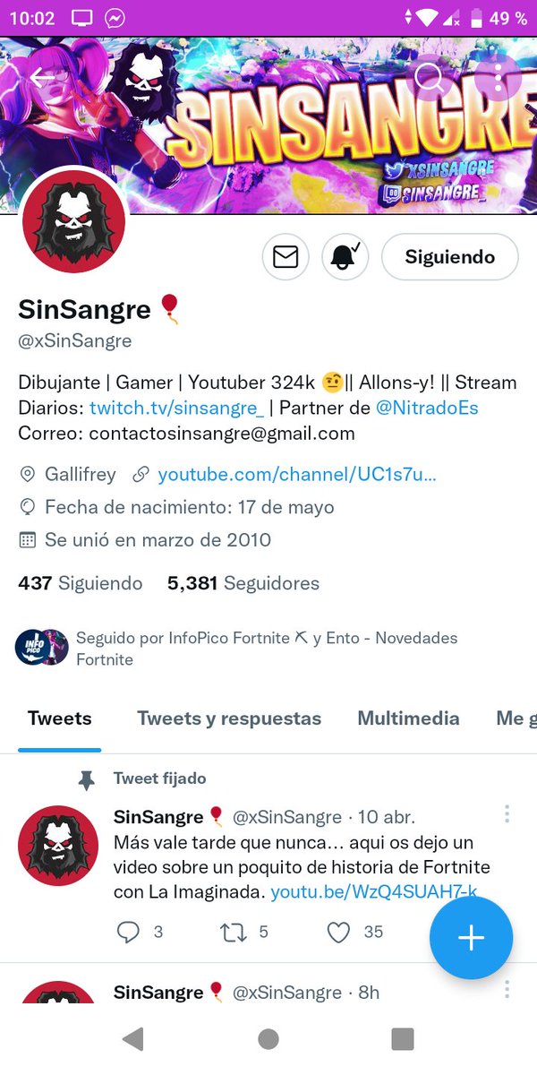 PicenoIvan's tweet photo. @InfoFortniteES @imentoyt @xSinSangre Espero ganar https://t.co/vX6JDj2rCw