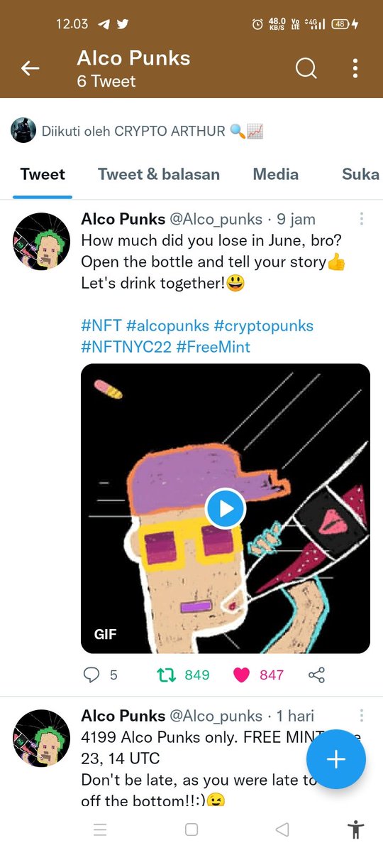Benzstory1's tweet photo. @furrincrypto @Alco_punks Done https://t.co/JmzDnoH2nT
