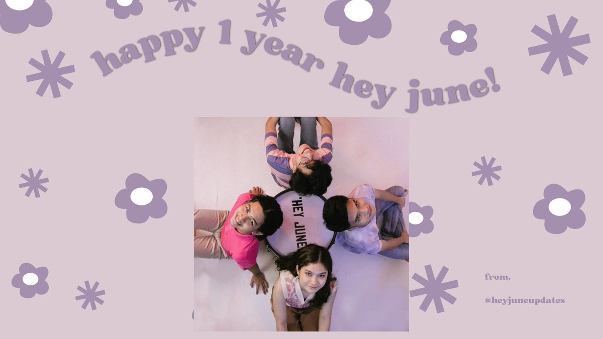 heyjuneupdates's tweet photo. happy 1 year @heyjunemusic! 

@3arlpaglinawan @heycoey @acidhoIograms @jamesmatas0 💟 https://t.co/XDwdKy6fwZ