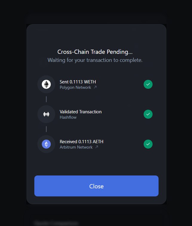 0xSeniorare's tweet photo. thank you @hashflow 
Cross chain is here😍
@Alex90828174 @94asamtn @SaraM865 https://t.co/d7qcgQwNGY