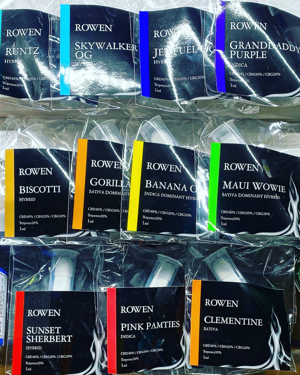 vape_world_'s tweet photo. ROWEN 狼煙カートリッジフレーバー再入荷いたしました。
100%有機植物由来の成分です🌿
その他CBDはAztec,ファーマヘンプ等も追加しております。
#呂布カルマ #cbdデバイス #rowen #狼煙 #cannapresso #aztec #cbdカートリッジ #cbdオイル #電子タバコ #立川 #CBD #cbdリキッド #pharmahemp https://t.co/DX5N8MDlfm