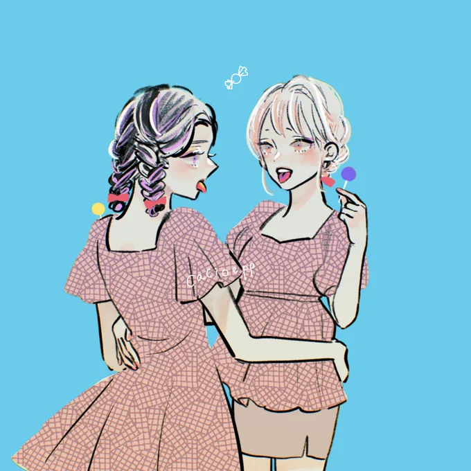 #創作百合   #創作GL 