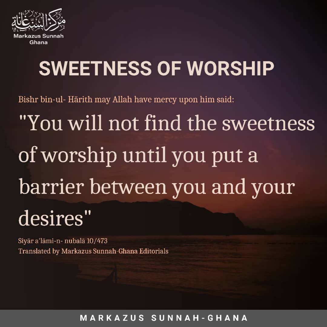 SunnahGh's tweet photo. Sweetness of worship https://t.co/abdzyDBKth