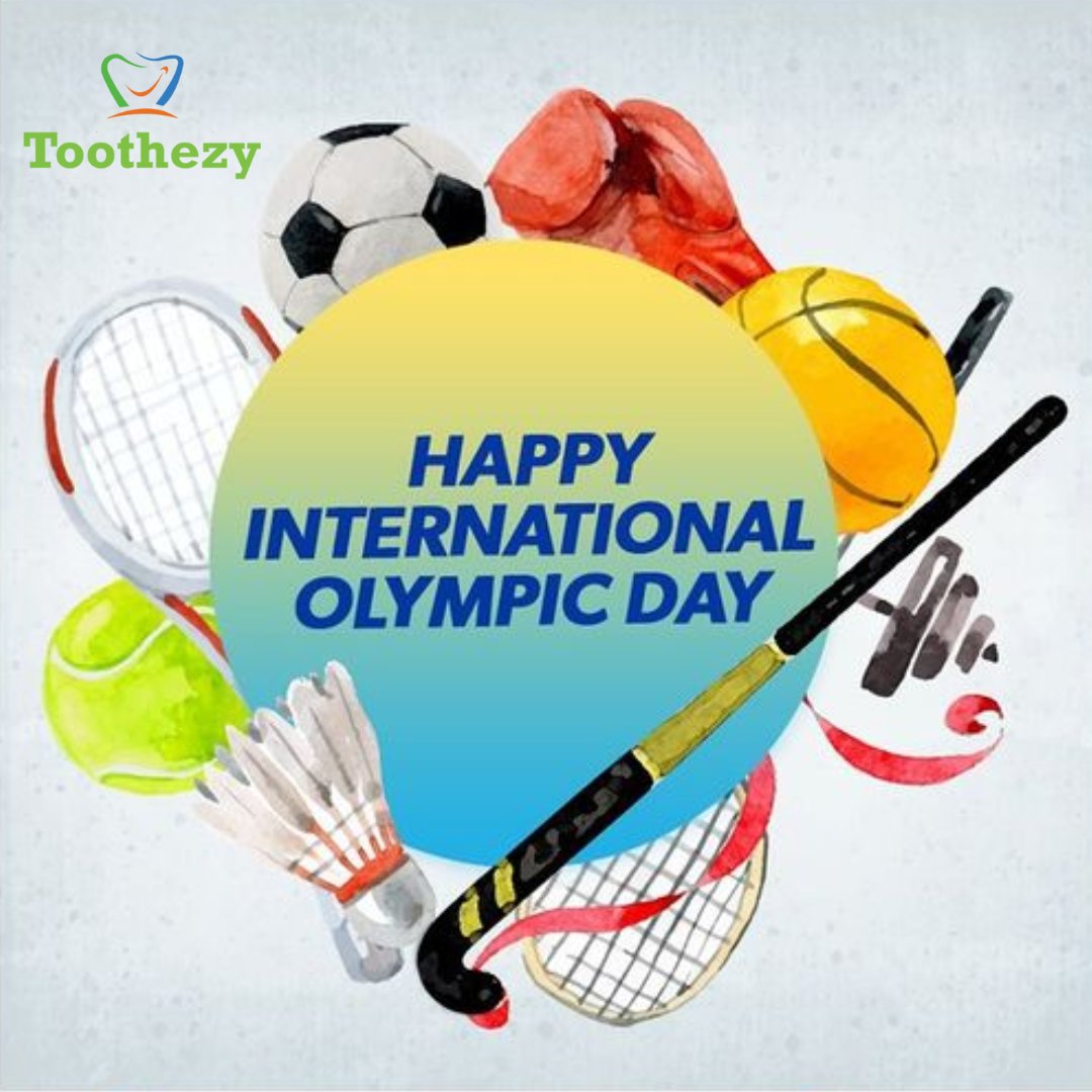 Toothezy's tweet photo. The goal was to promote participation in sport across the globe regardless of age, gender or athletic ability.
#olympicday  #olympicgames #OlympicDay2022 #olympic #olympics #sport https://t.co/Aznnz0FhUM