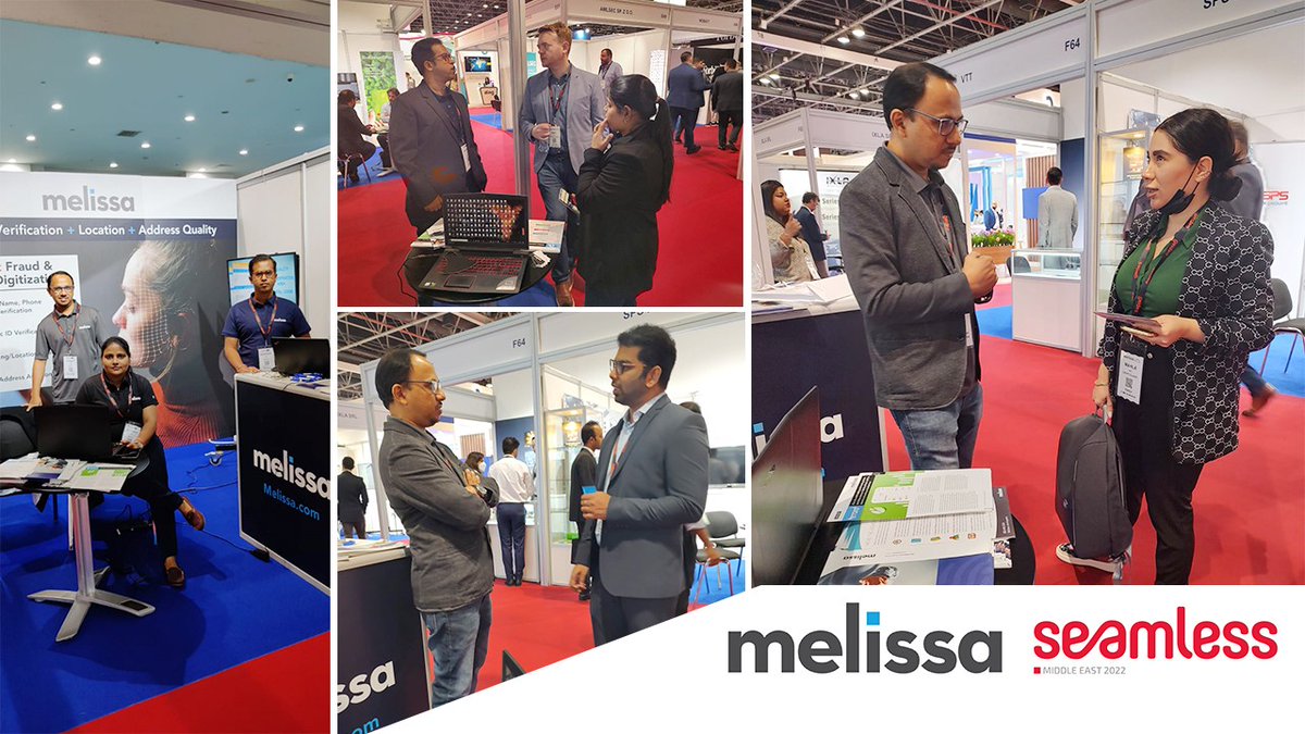 Melissa_DataSG's tweet photo. Seamless Middle East 2022 Recap: Ecommerce, Retail, Payments, Fintech, Identity
For Melissa, the event was an opportunity to showcase their 2022 data quality solution offerings.
Read the post: https://t.co/6E17eougm0
#SeamlessMiddleEast
#fintech
#identity
#dataqualitysolution https://t.co/OmCRXy4HUM