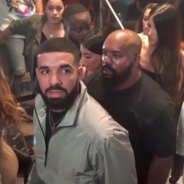 LightningKnows's tweet photo. Drake the type of guy that says 
Hello is anyone there 
When he hears a noise https://t.co/tjMWbGbG1z