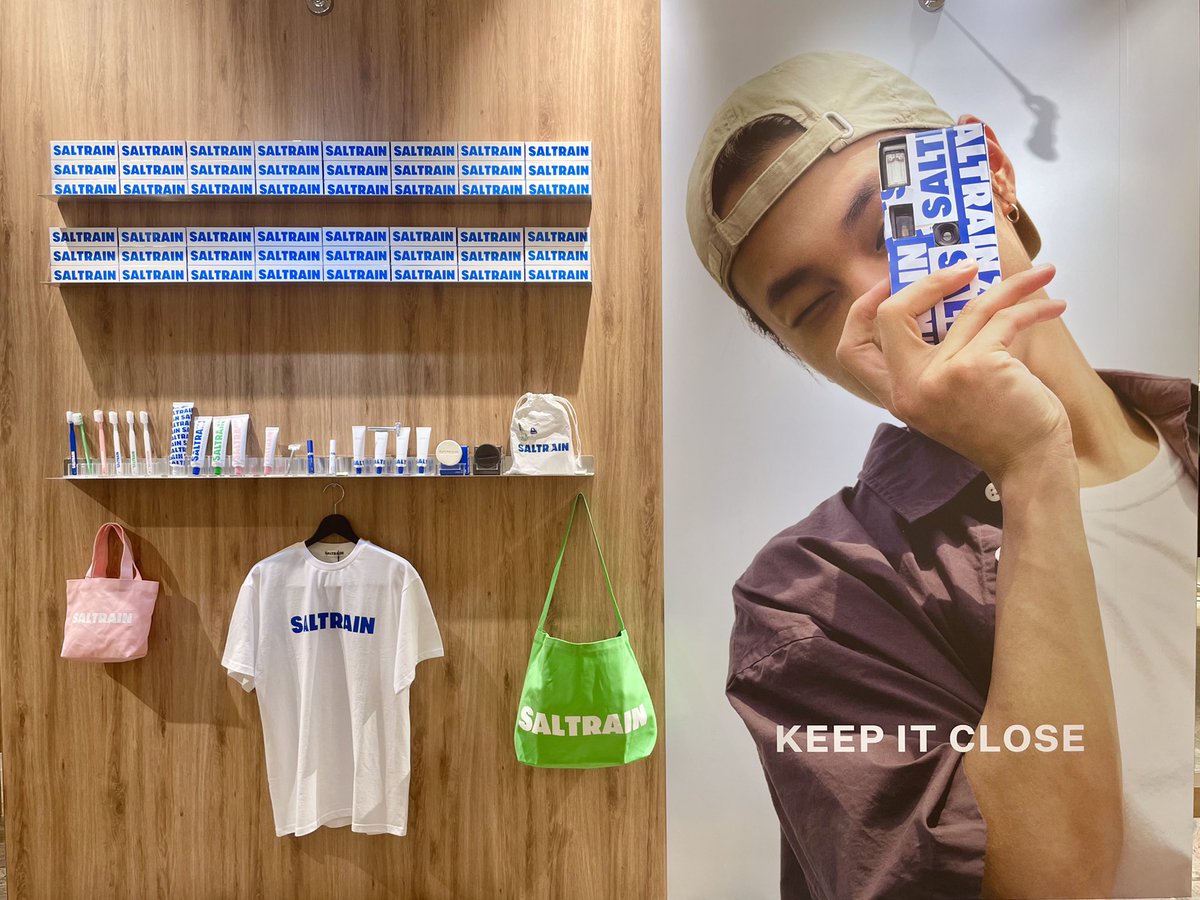 isetan_fashion's tweet photo. 🦷〈SALTRAIN〉
三越伊勢丹オンラインストアでもお買い求めいただけます💙
https://t.co/Khpo3Pd1wv
#SALTRAIN
#ソルトレイン
#オーラルケア
6/22(水)~6/30(木)
伊勢丹新宿店 本館2階=イーストパーク https://t.co/kEWtQdSLQc