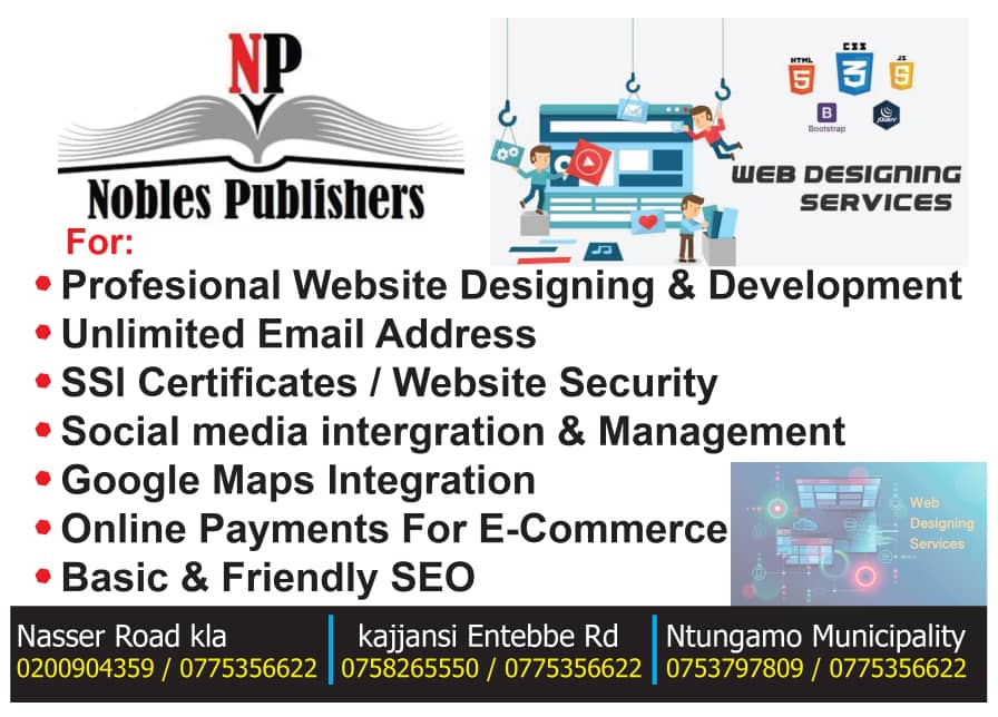 Nobles Publishers & Printing Consultants (U) Ltd tweet media