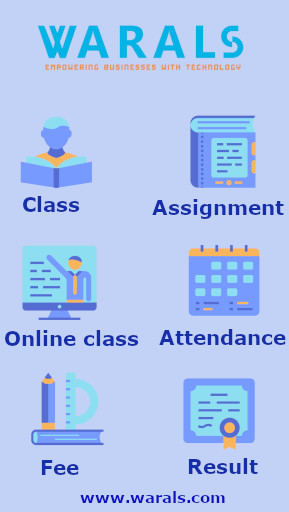 WaralsT's tweet photo. Warals school management mobile app designed for better interaction between student, teachers, parents. Get your own school app today!
Visit: https://t.co/Z2bOTiXvPi
WhatsApp: https://t.co/NoVMY38gkR
#waralstechnology #schoolapplication #schoolapp #schoolmanagementsystem #school https://t.co/m963aY17tR