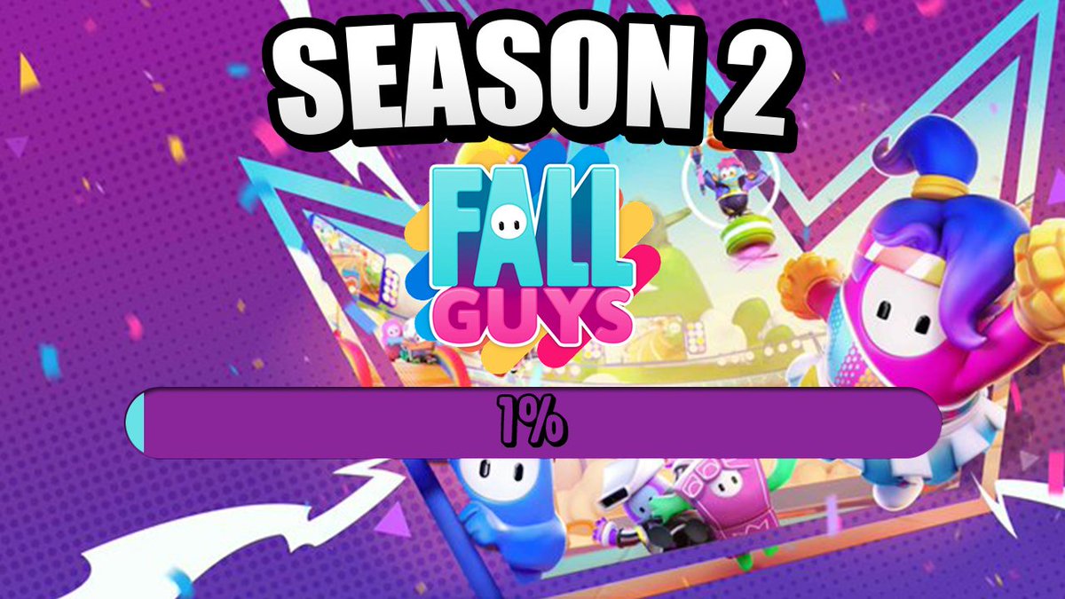 FGProgress_'s tweet photo. June 22 2022
Season 1 is 1% Done Until SS2!

#FallGuys #FallGuysFreeForAll https://t.co/2ZC6XLfHtB