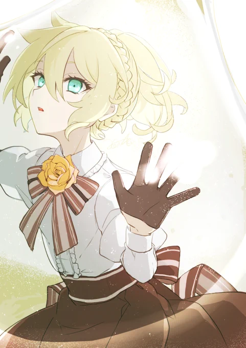 リクボから?砂時計のLenさんらくがき。
※Repost is prohibited 