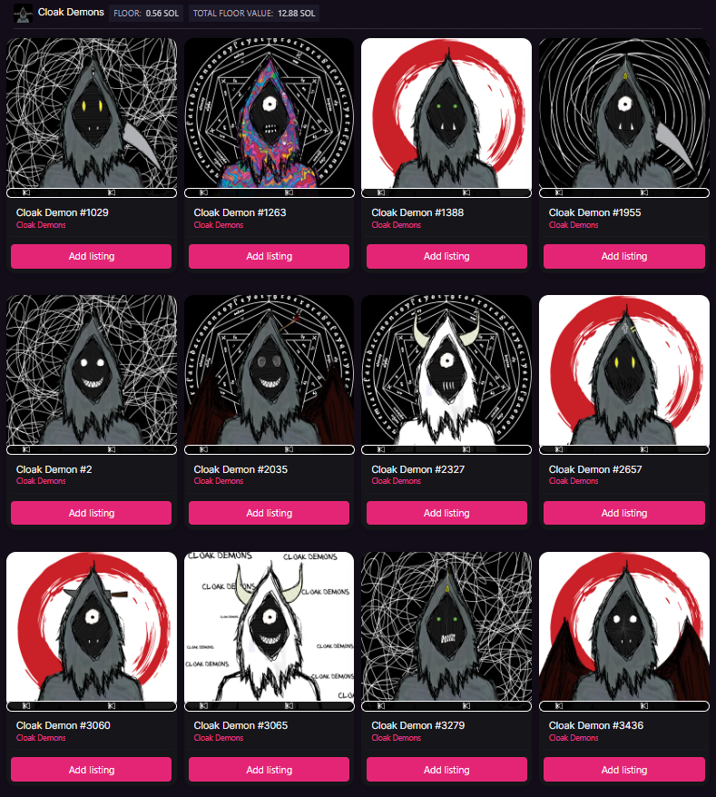 v1rtualn0mad's tweet photo. 👁🗨So when does it become a #CULT or do we just #Follow for the #CULTURE ?
#CloakDemons #LFCLOAK #DownToHell #SolanaNFTs #Wen666 https://t.co/S9tx7wIbT1
