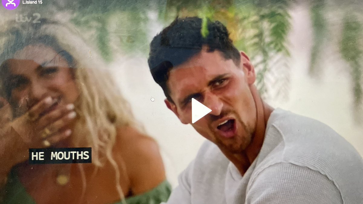skethan2's tweet photo. It’s not nice when someone else instigates huh Jay 🤣#LoveIsland https://t.co/CHZKrdWHmf